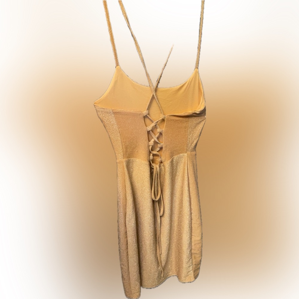 Shimmery gold Women’s Small dress